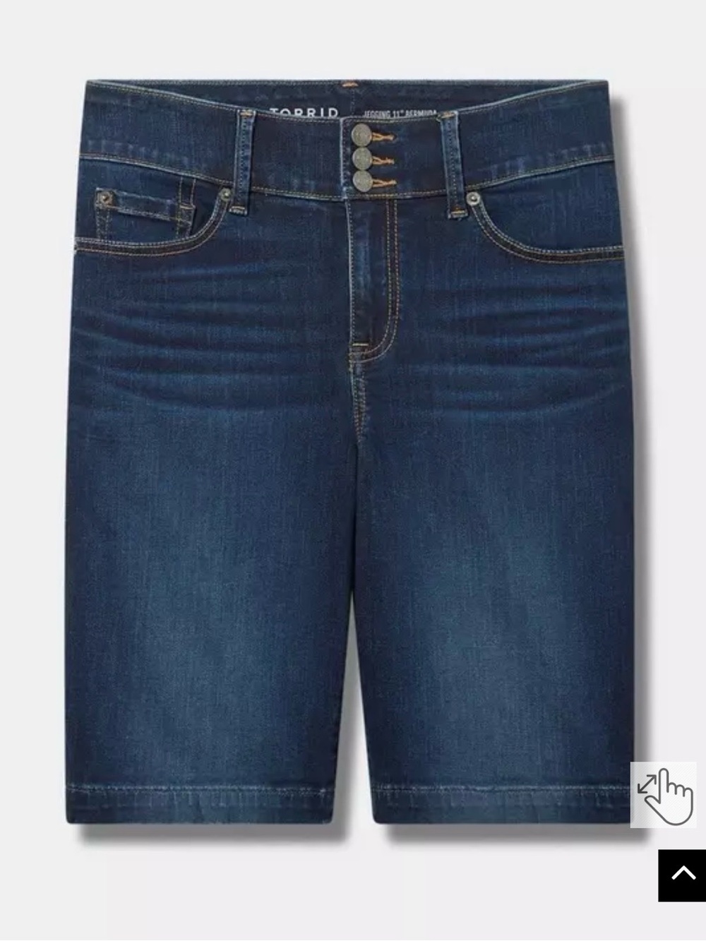 torrid sz 22 plus jegging 11” Bermuda super soft shorts